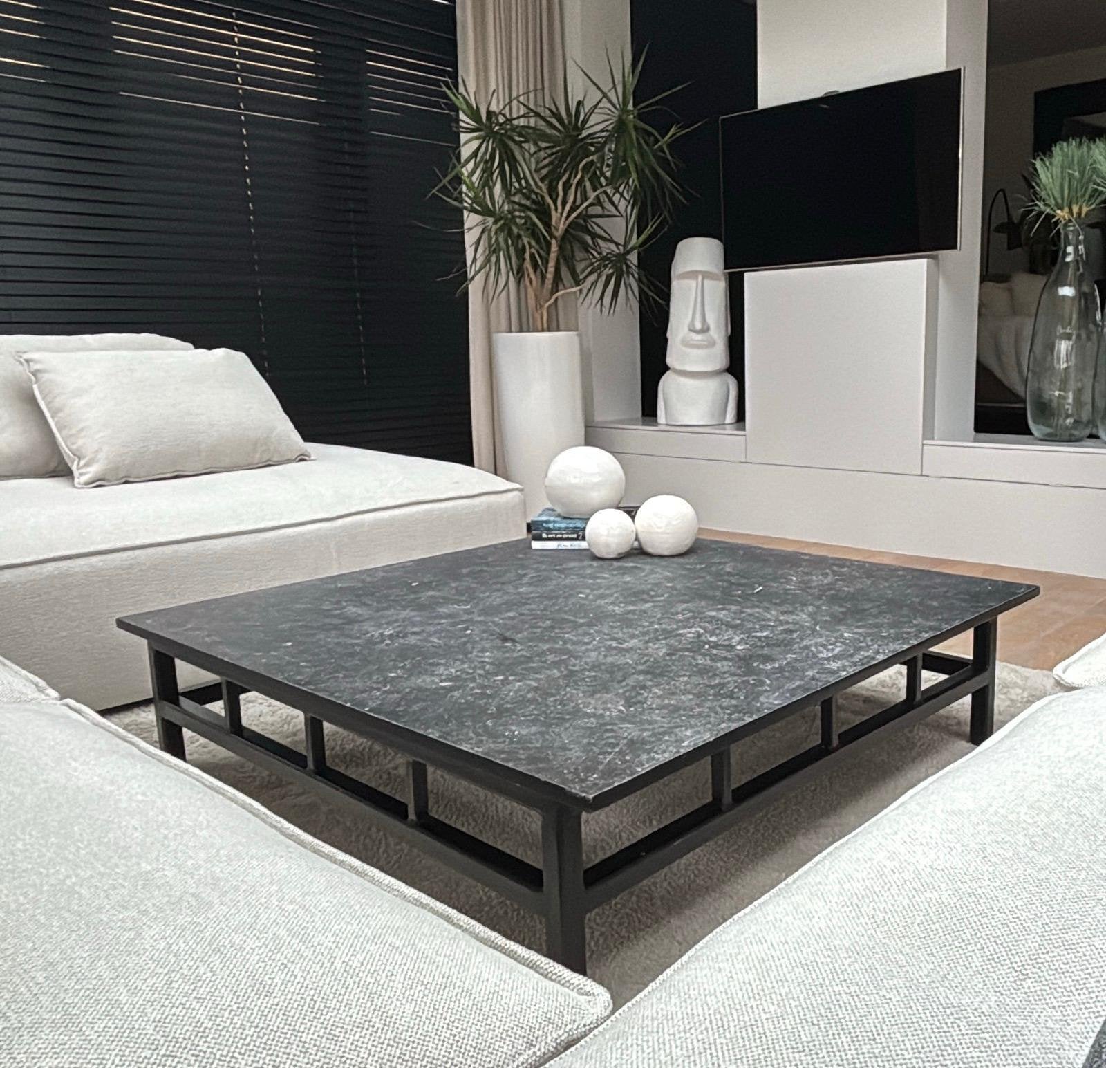 Mameren salontafel van 1m20, Huis en Inrichting, Ophalen, Gebruikt