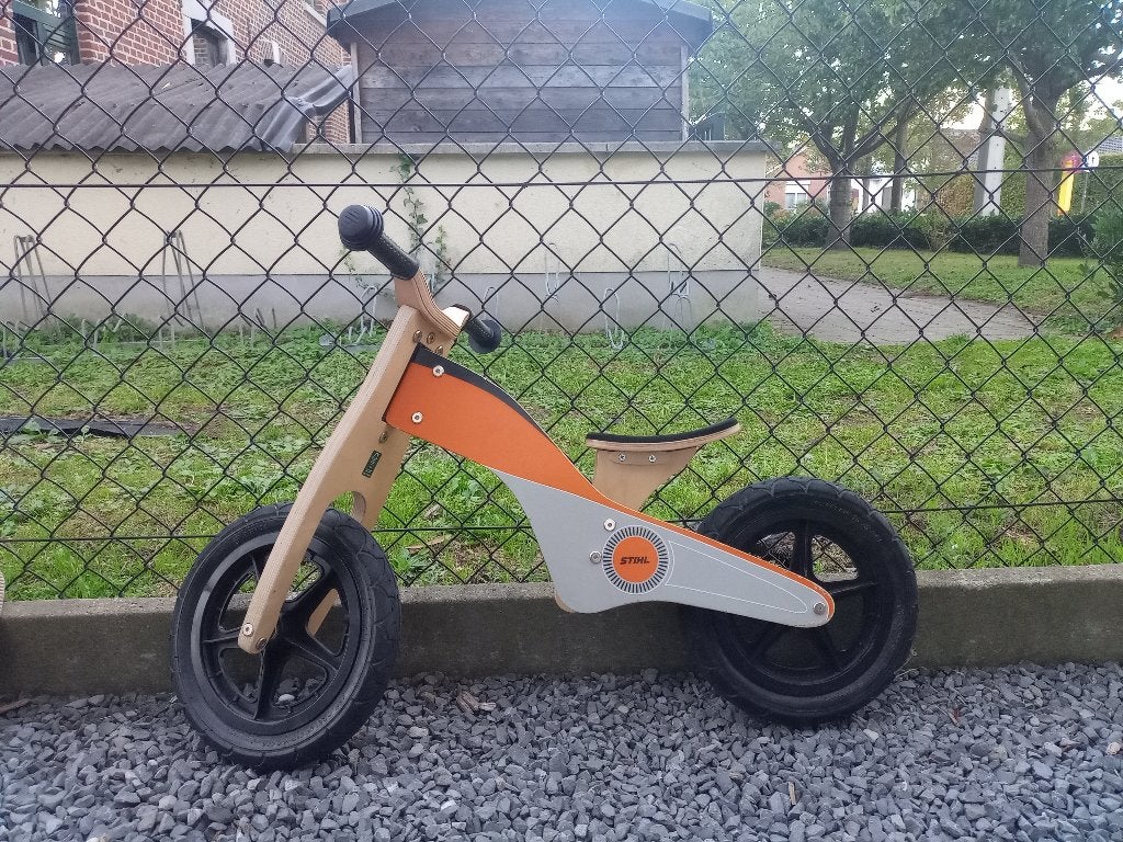 Loopfiets Stihl, Ophalen, Zo goed als nieuw, Loopfiets