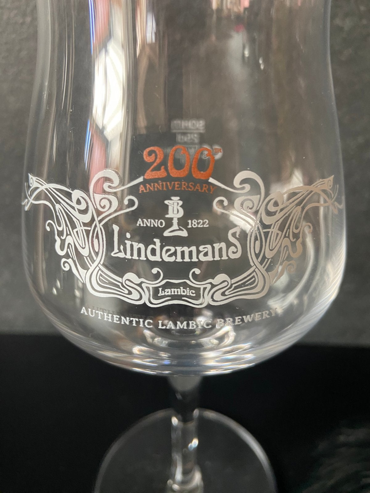 200 jaar lindemans, Verzamelen, Glas en Drinkglazen, Ophalen, Nieuw