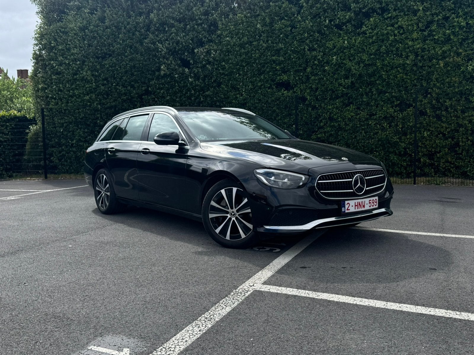 Mercedes E300e benzine/elektrisch, Auto's, Automaat, Zwart, Break, 5 deurs