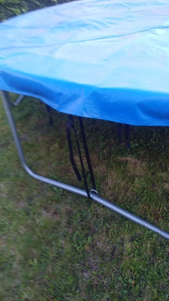 Domynos trampoline .met veiligheidsnet 420 cm., Enlèvement, Comme neuf