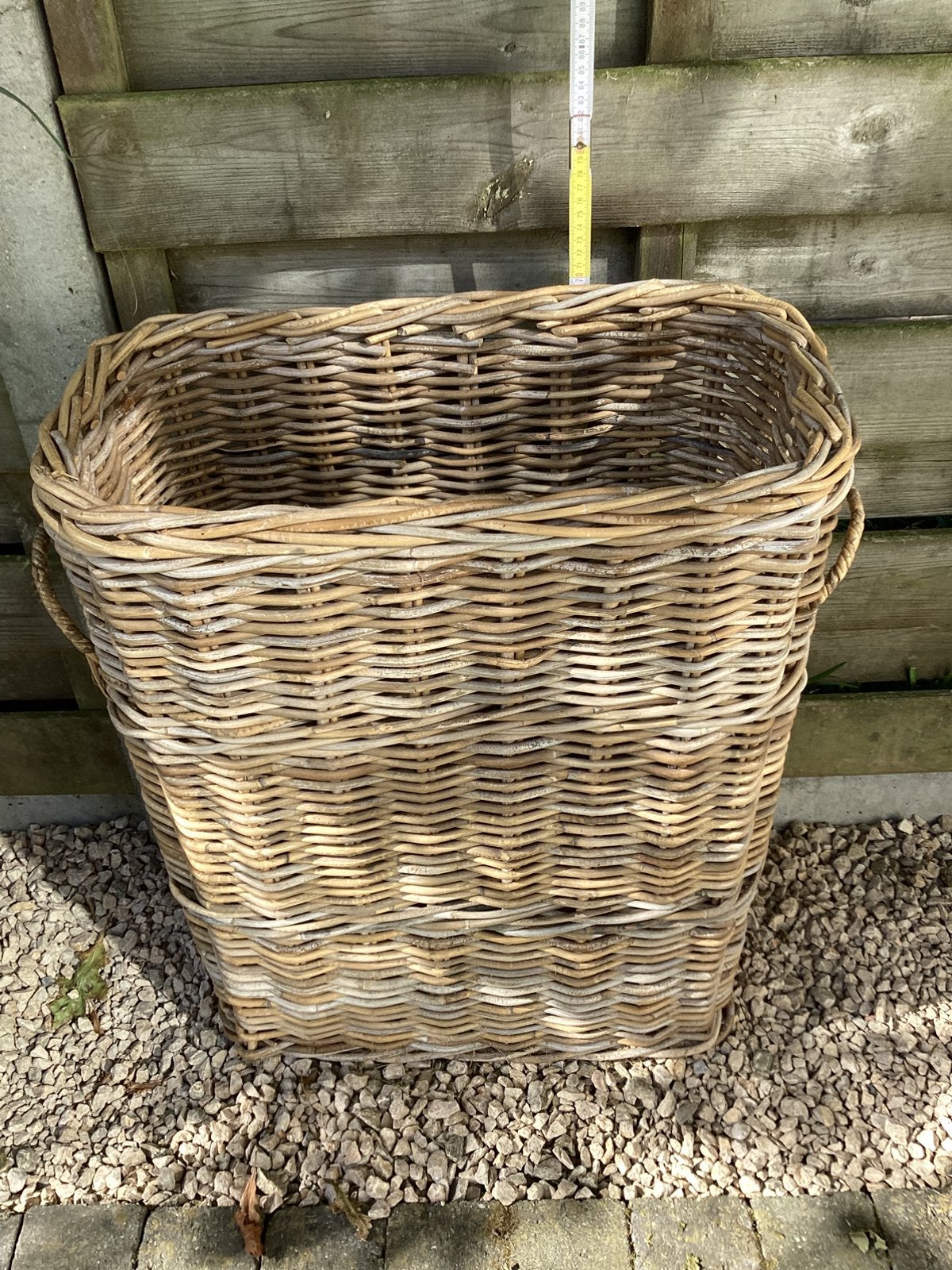 Rieten balboo planten houder, Tuin en Terras, Ophalen