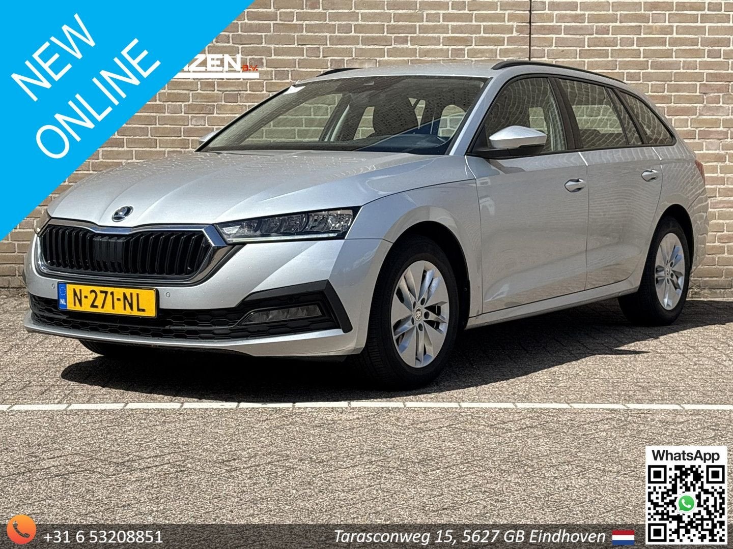 Skoda Octavia Combi 1.0 TSI Business Edition | € 8.200,- NET, Autos, Skoda, 121 g/km, Argent ou Gris, Achat, Electronic Stability Program (ESP)