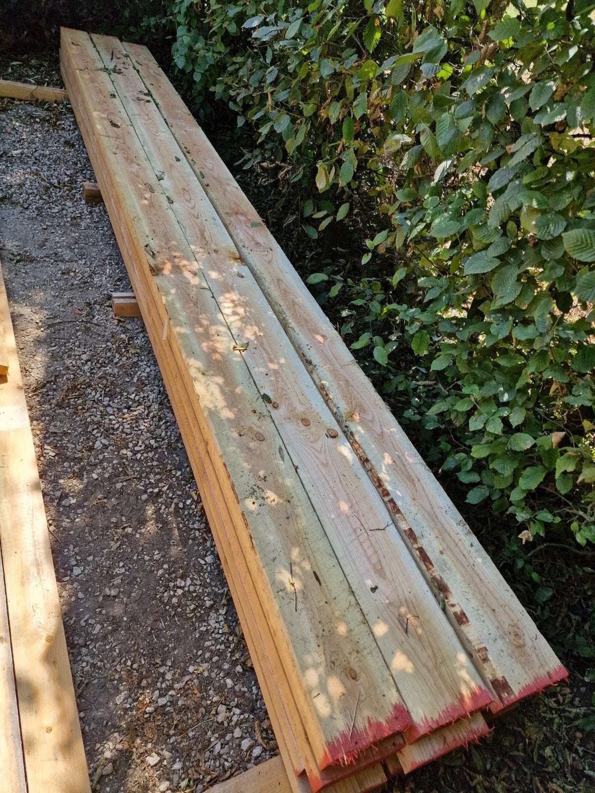 Ongeplande Douglas-huisjes, Doe-het-zelf en Bouw, Hout en Planken, Ophalen