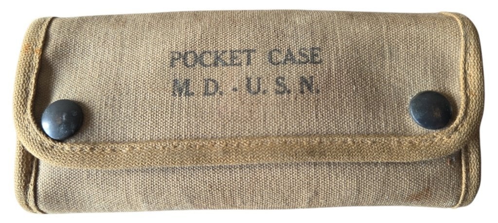 une pochette médicale de poche de la Seconde Guerre mon, Collections, Enlèvement ou Envoi