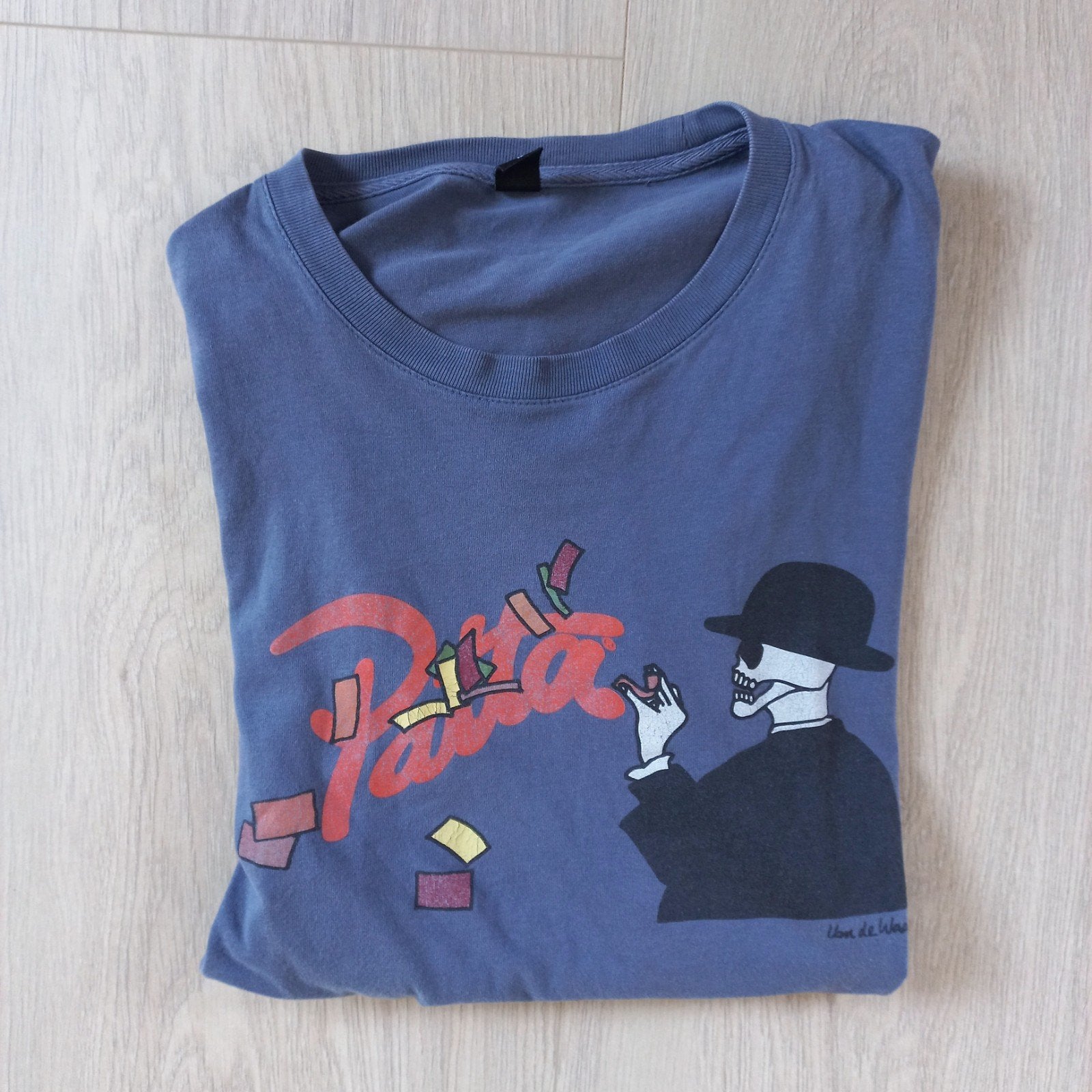 Chemise streetwear élégante Patta taille M, Patta, Porté, Bleu, Taille 48/50 (M)