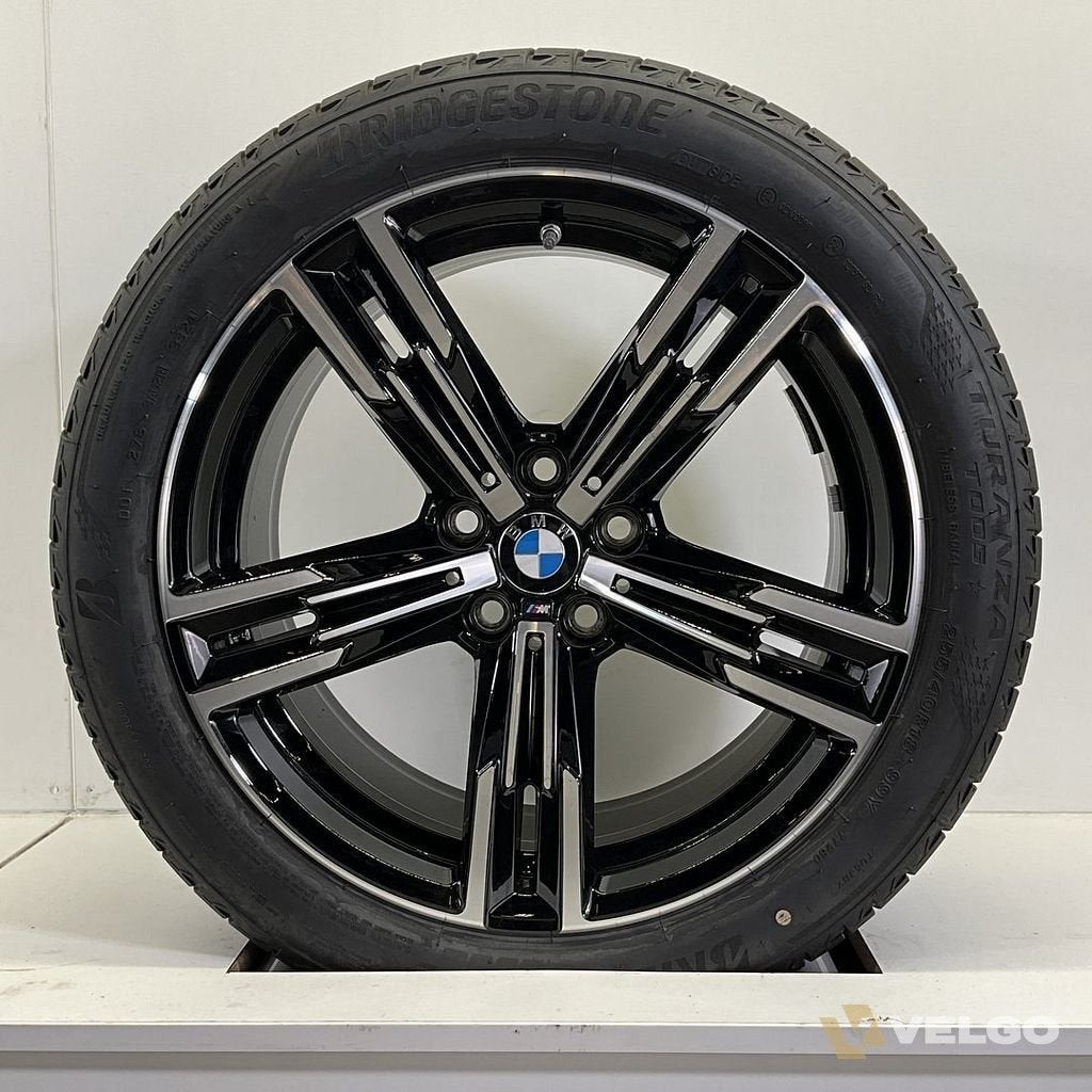 BMW 2, 3 EN 4 SERIE BREEDSET VELGEN + ZOMERBANDEN 18 INCH OR, Auto-onderdelen, 18 inch, Gebruikt, -, -