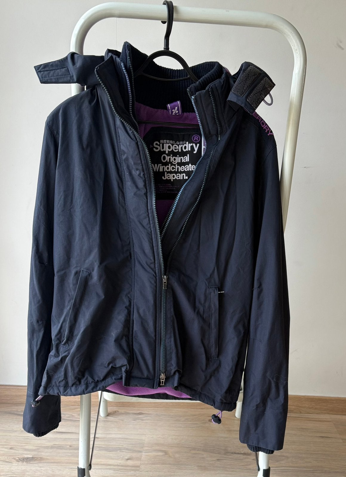 Winterjas superdry, Kleding | Dames, Jassen | Winter, Ophalen of Verzenden, Zo goed als nieuw, Maat 42/44 (L)