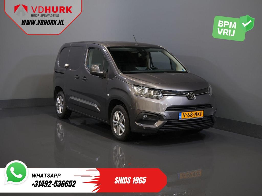 Toyota ProAce City 1.2 Turbo 130 pk Aut. BENZINE 3Pers./ Sto, Auto's, Bestelwagens en Lichte vracht, Automaat, Bedrijf, Toyota