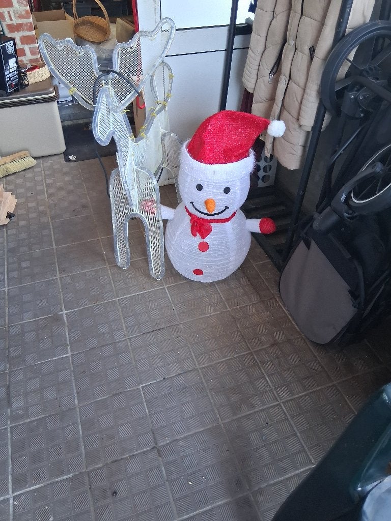 Kerst spullen, Ophalen