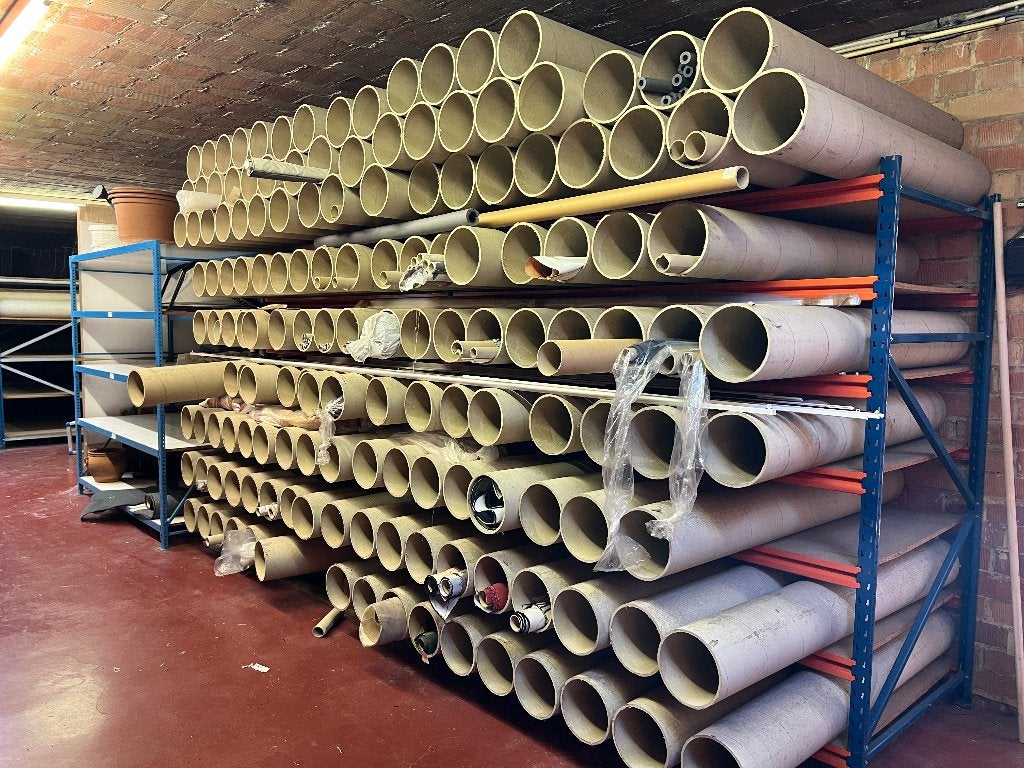 Kartonnen kokers, Ophalen, Zo goed als nieuw