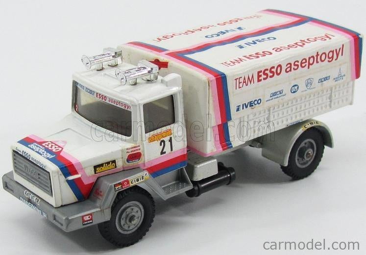 Iveco 190 Transafrica Rally (team Esso Aceptogyl) - Solido, Enlèvement ou Envoi, Comme neuf, Bus ou Camion
