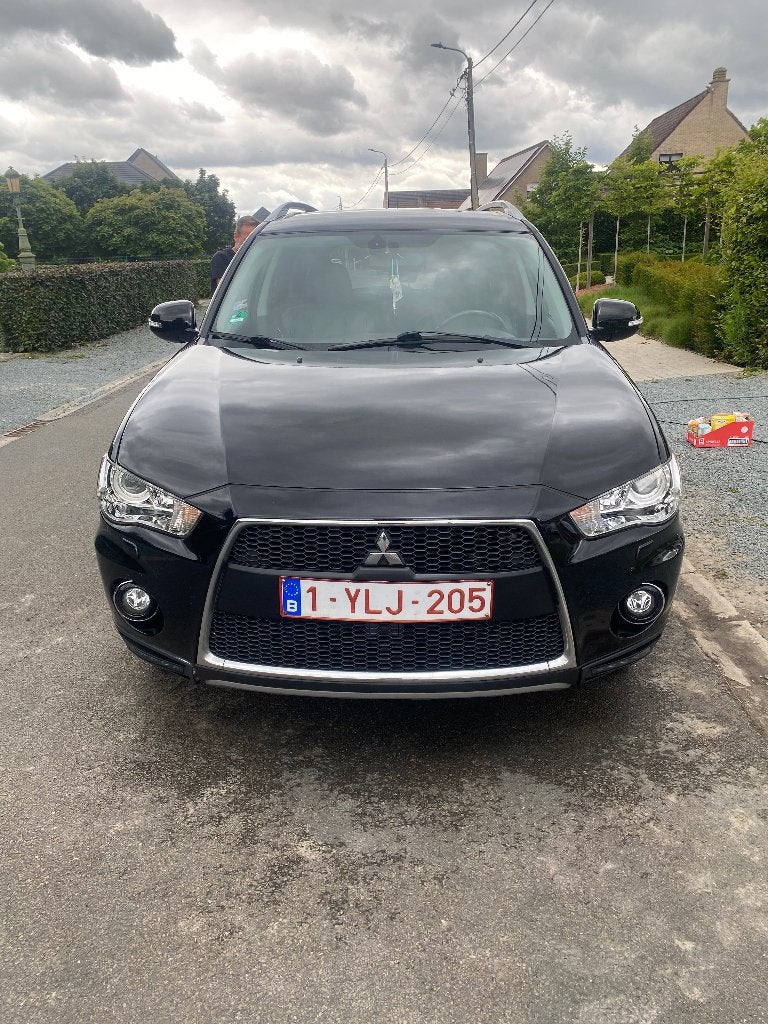 Mitsubishi Outlander, Auto's, Automaat, Outlander, Zwart, Leder