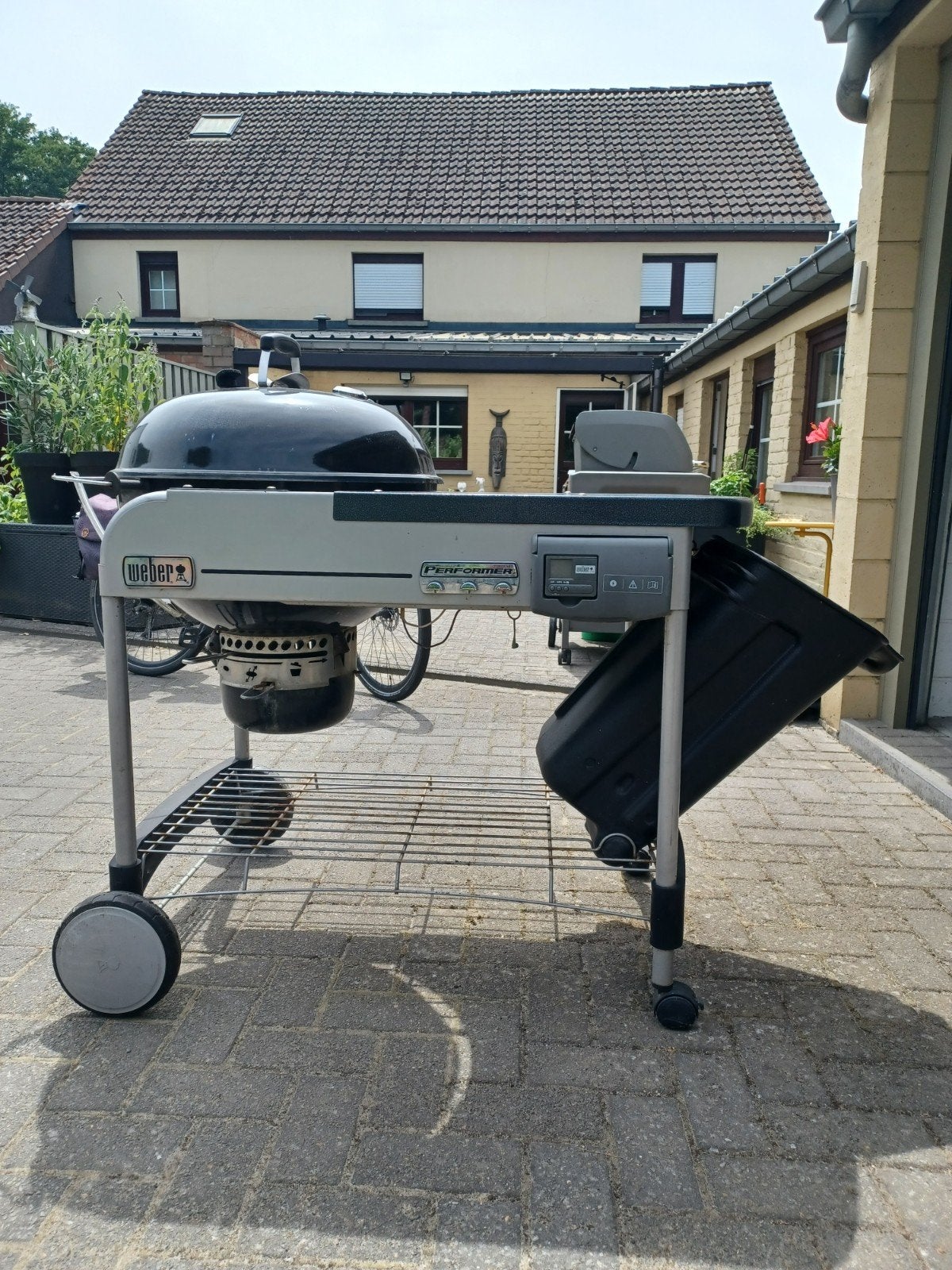 Weber performer deluxe bbq, Tuin en Terras, Ophalen, Gebruikt, Weber