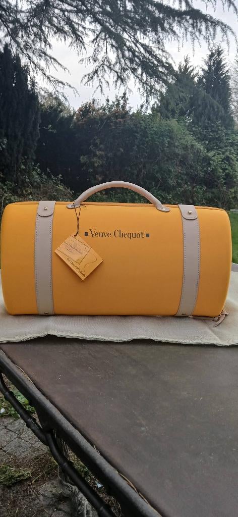 Veuve Clicquot Traveller bag, vintage., Enlèvement, Comme neuf, Orange