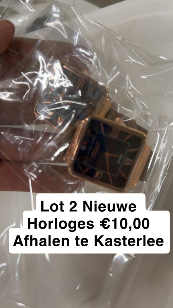 Horloges! Groothandelprijzen, Doe-het-zelf en Bouw, Ophalen, Nieuw