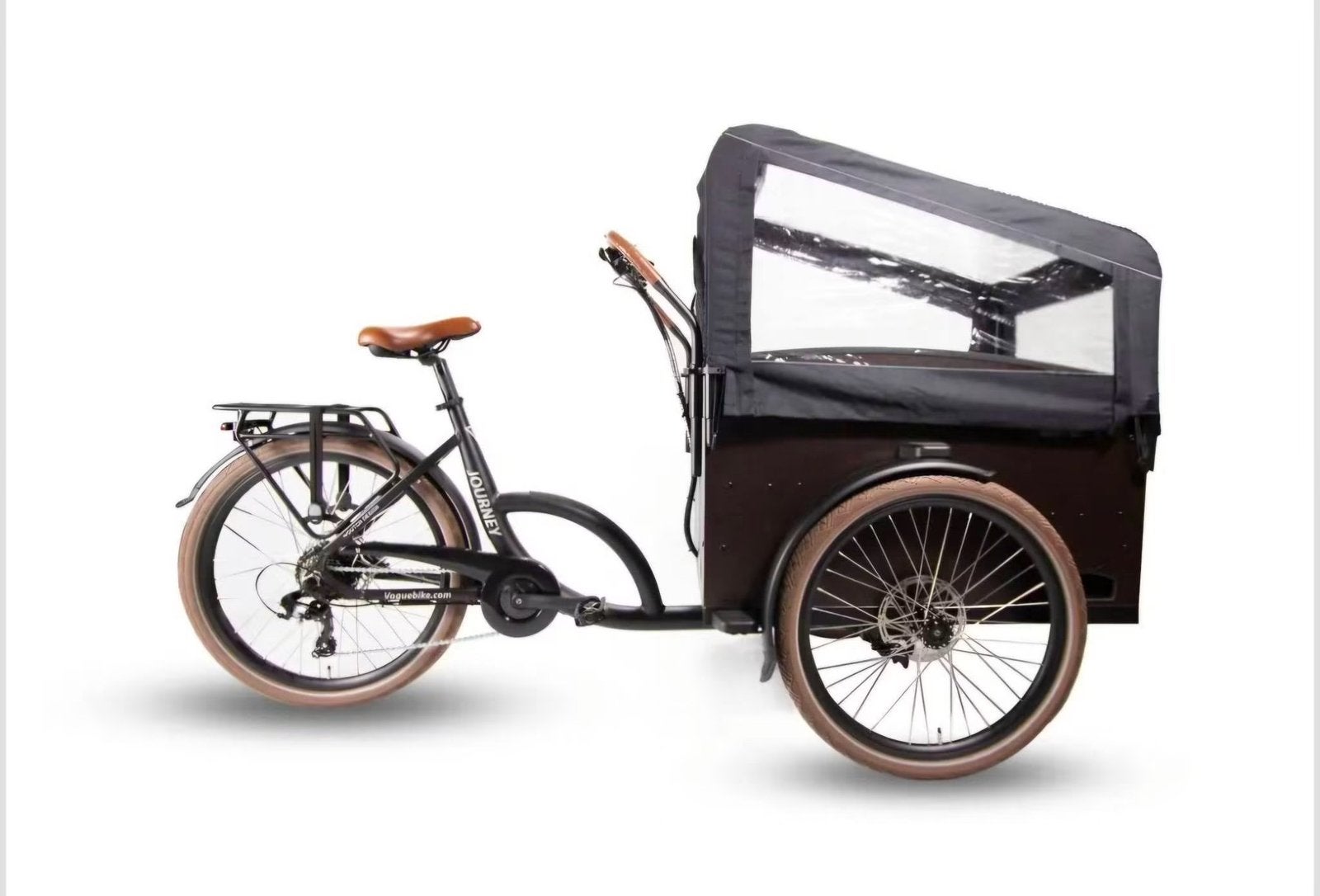 Elektrische bakfiets, Fietsen en Brommers, Ophalen, Zo goed als nieuw