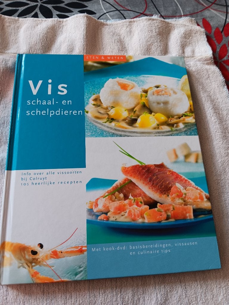 Kookboek vis met DVD bij in goede staat, Enlèvement, Utilisé