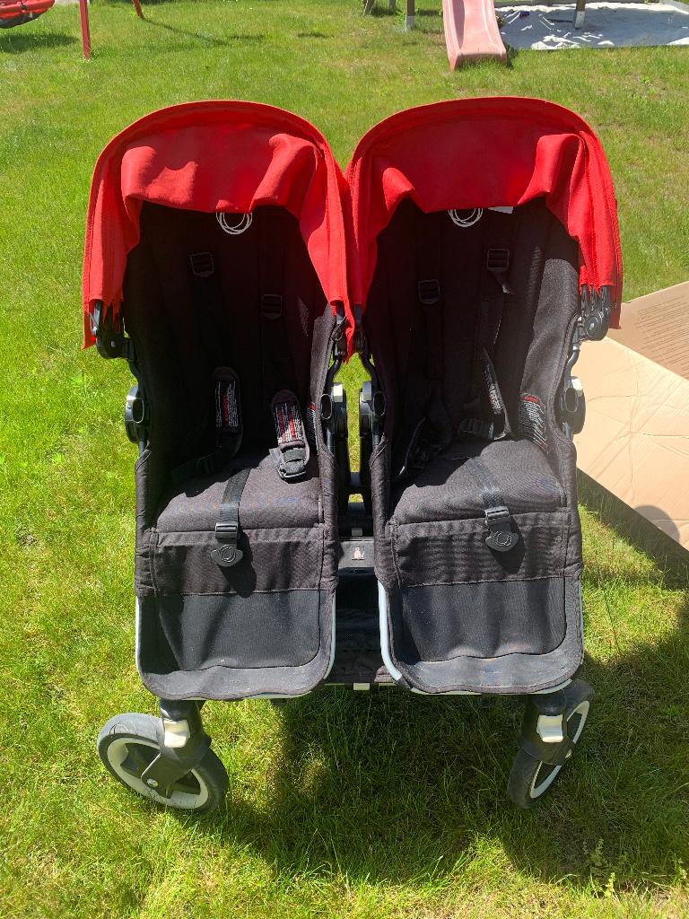 Bugaboo donkey dubbele buggy, Kinderen en Baby's, Buggy's, Ophalen, Gebruikt, Overige merken, Zonnekap