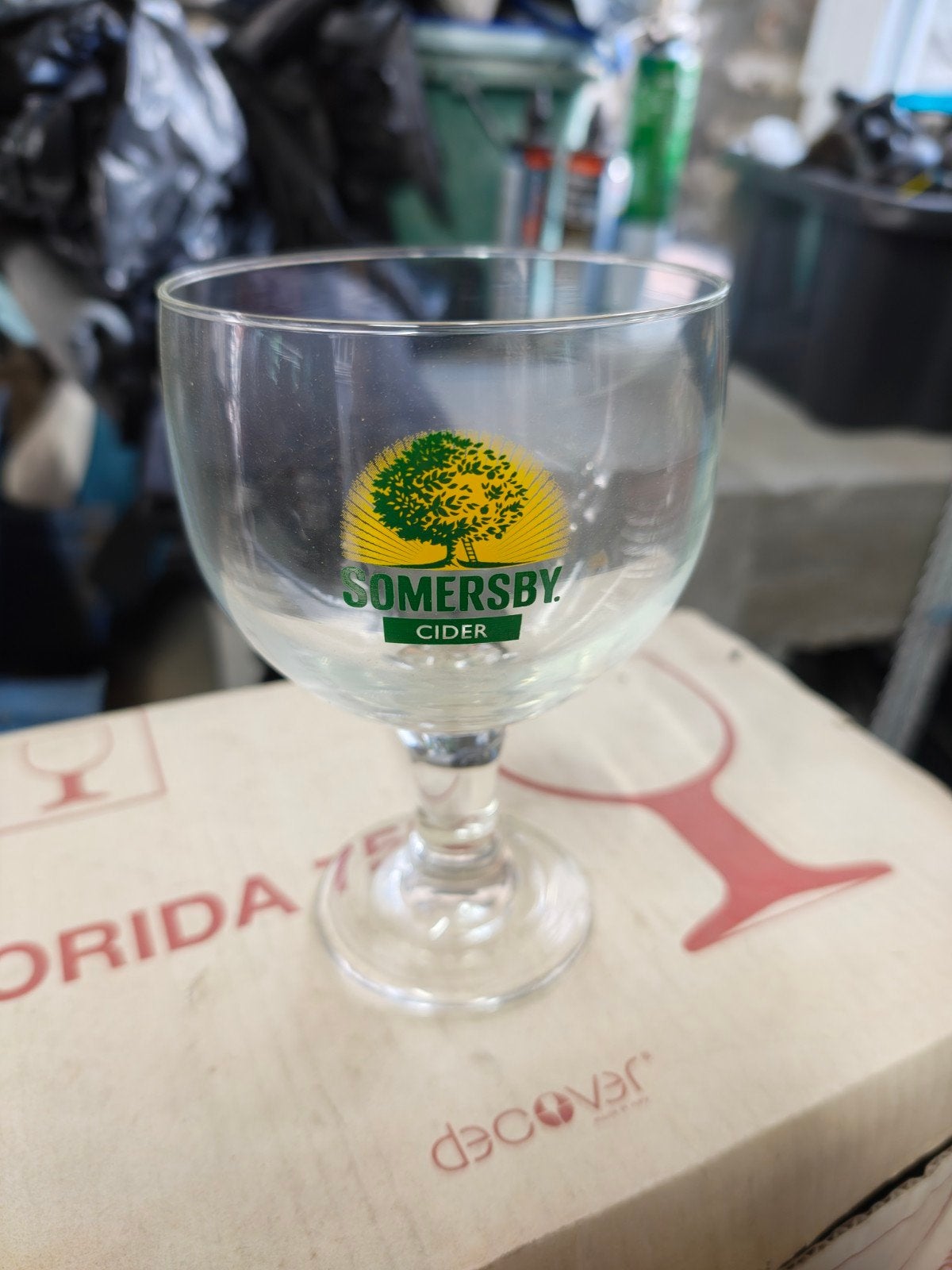 verre somersby cider, Collections, Enlèvement, Neuf