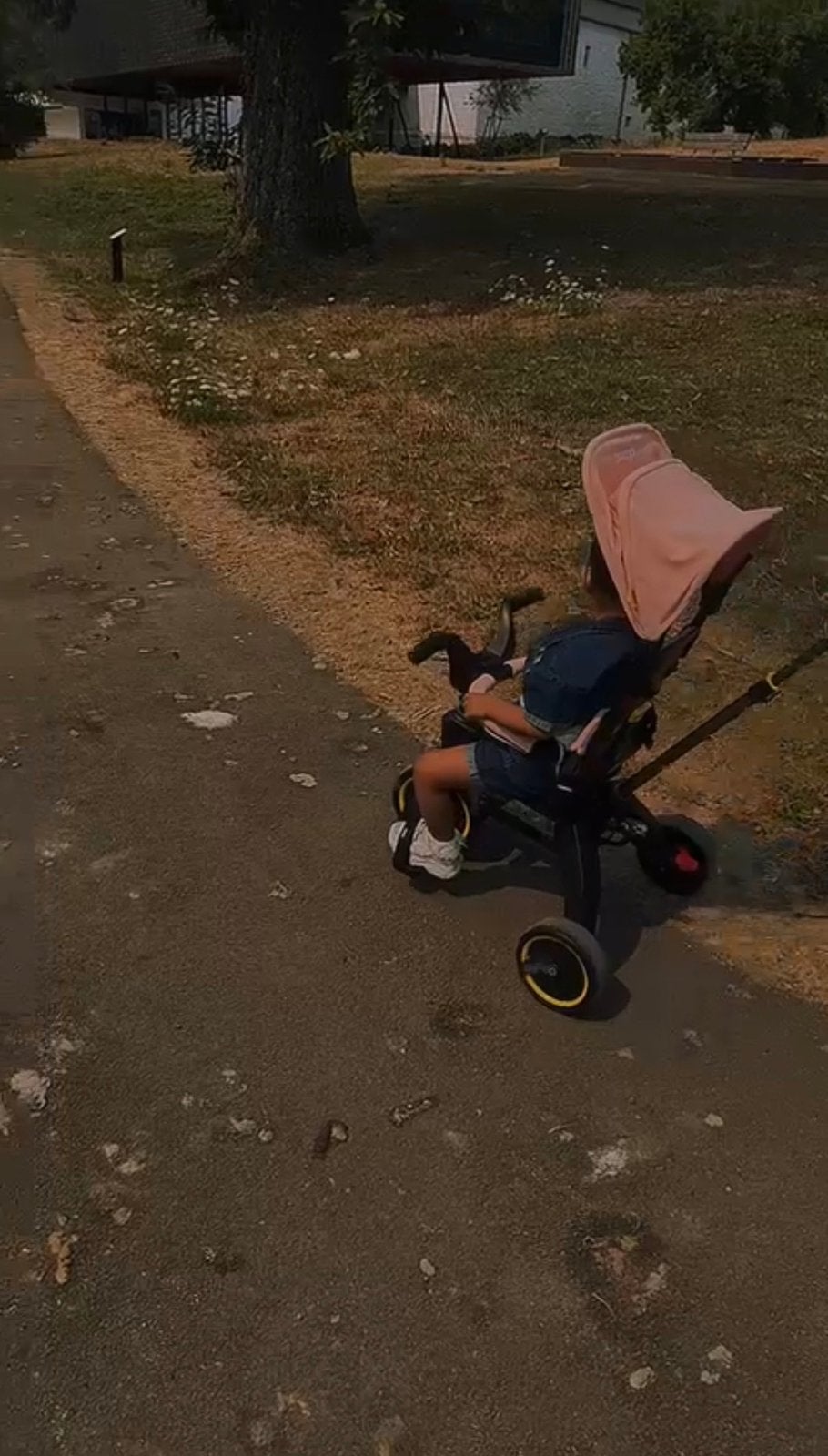 Driewieler Dona, Kinderen en Baby's, Ophalen, Zo goed als nieuw
