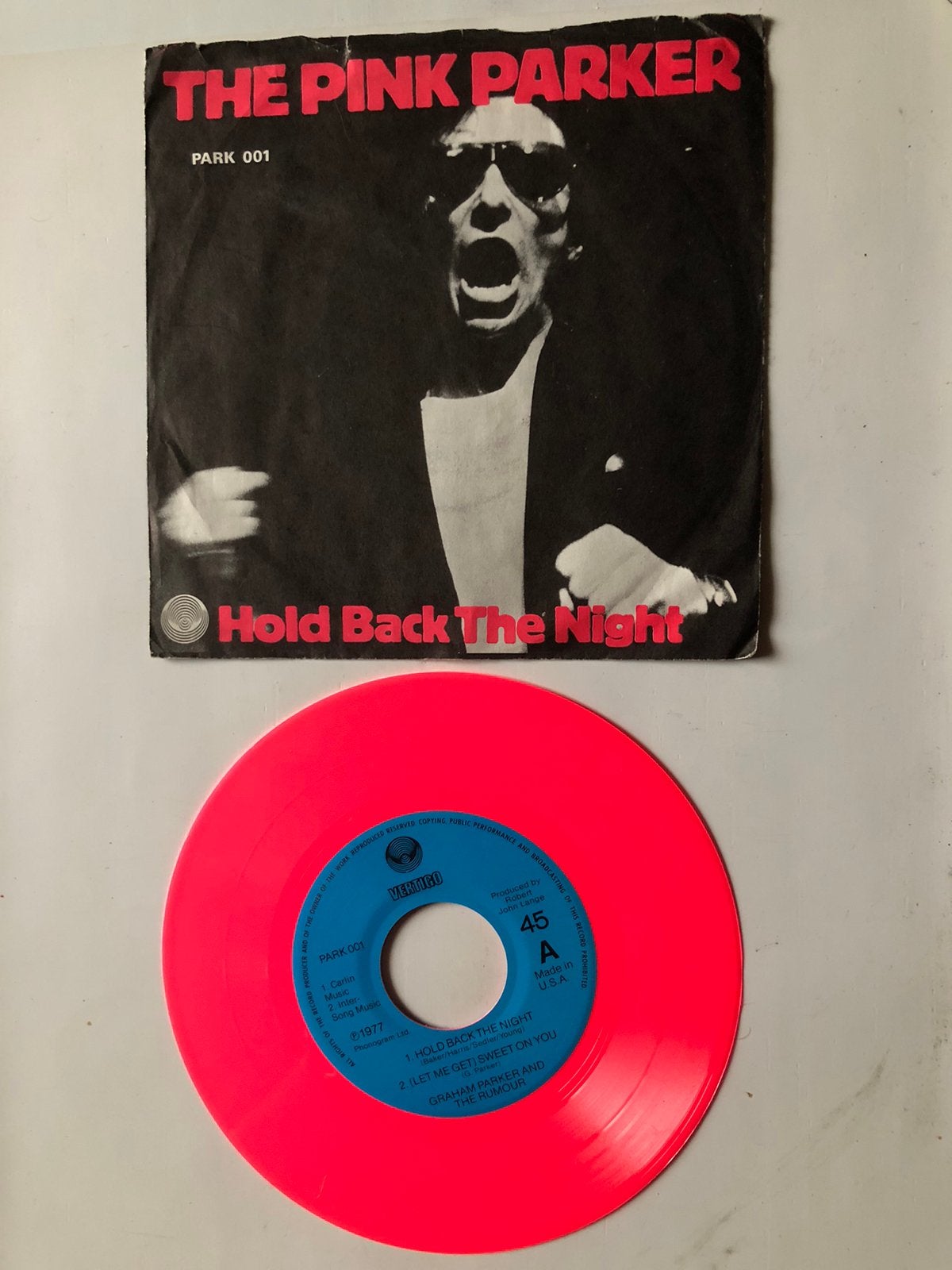 Graham Parker: the pink Parker (1977; EP; pink vinyl), Verzenden, Zo goed als nieuw, EP