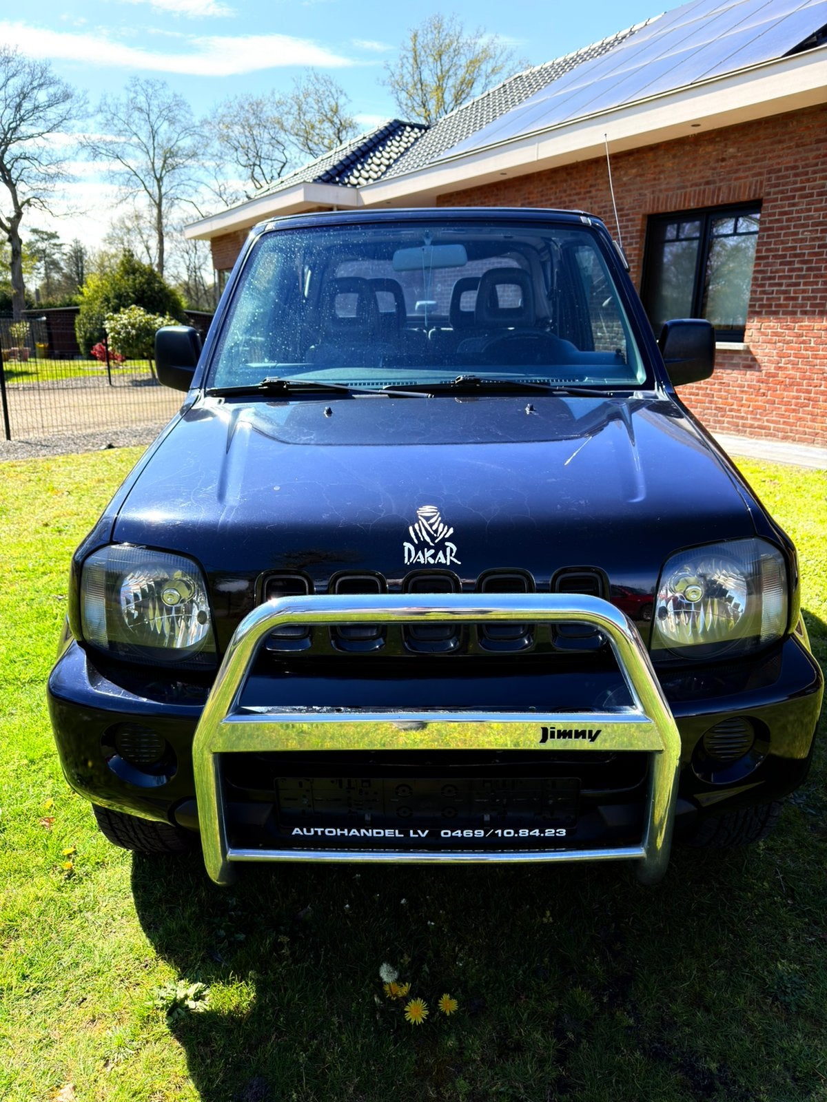 Suzuki Jimny Cabrio 4x4*Nieuwe distributieriem!*Gekeurd*, Auto's, Suzuki, 4 zetels, 4 cilinders, Zwart, https://public.car-pass.be/verify/3851-3143-4935