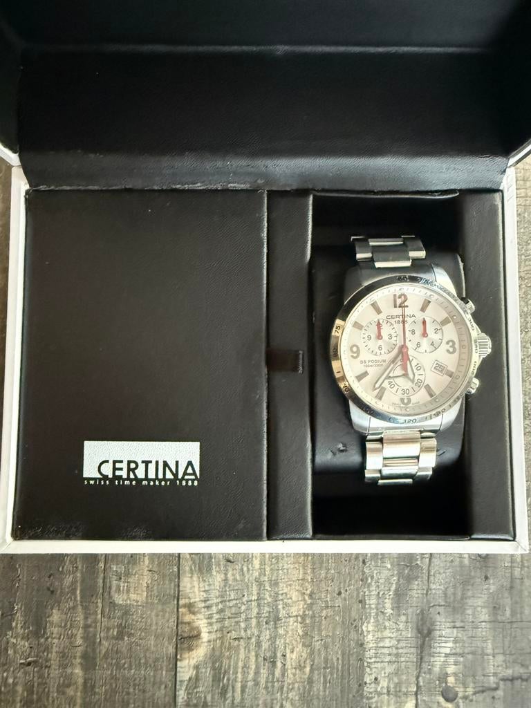 Montre Certina DS Podium référence C001617A portée, Enlèvement, Acier, Montre-bracelet, Autres marques