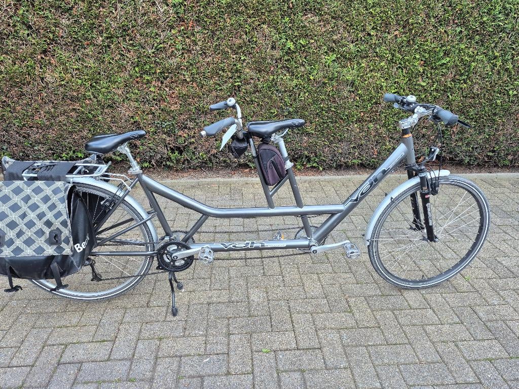 TANDEM, Fietsen en Brommers, Fietsen | Tandems, Velgrem, Zo goed als nieuw, 51 tot 55 cm, Meer dan 20 versnellingen
