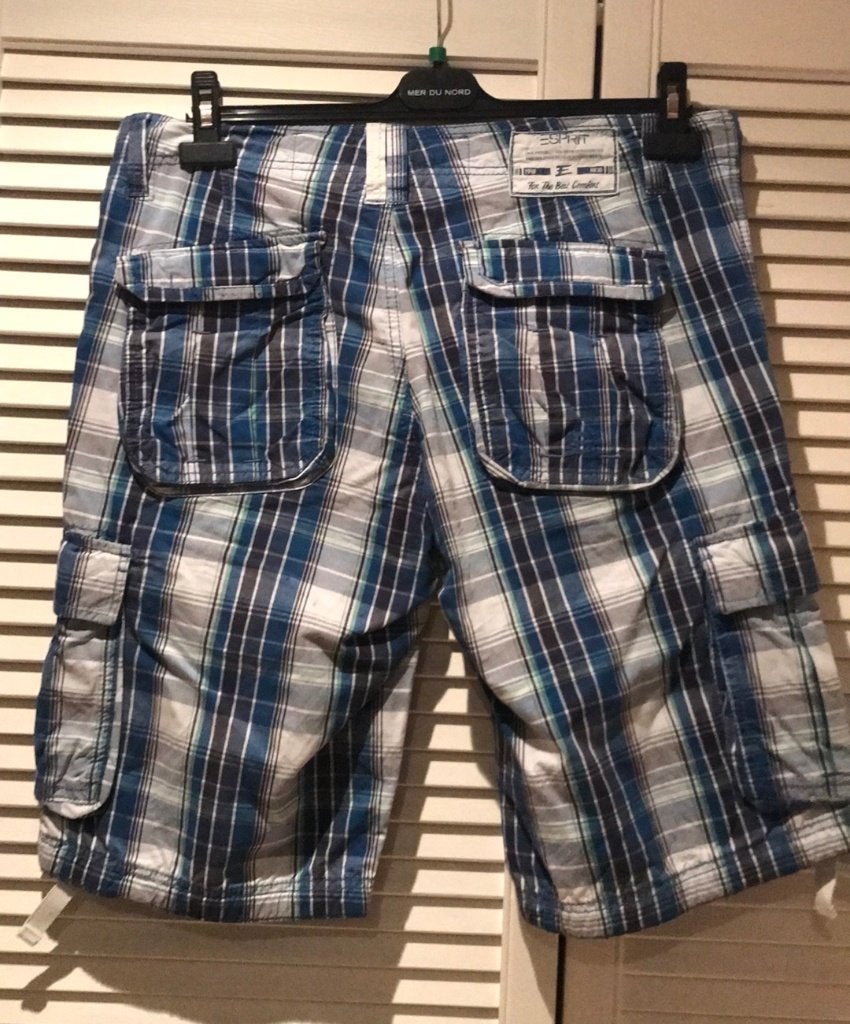 Esprit korte broek, Ophalen, Zo goed als nieuw, Blauw