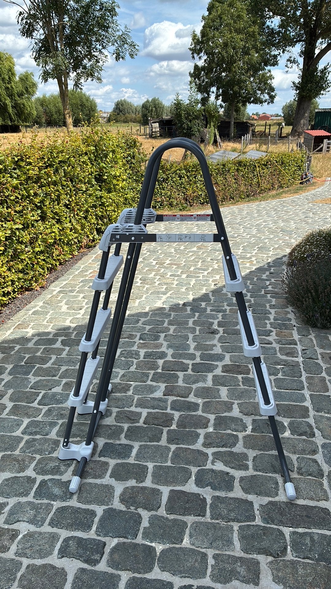 Trap zwembad, Tuin en Terras, Ophalen, Nieuw, Ladder