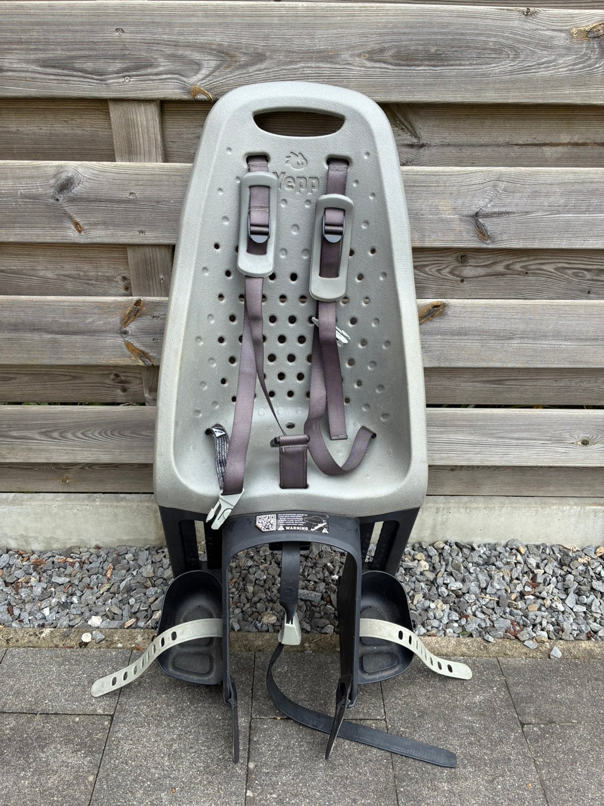 Yepp fietsstoeltje, Achterzitje, Ophalen, 15 t/m 25 kg, Gebruikt