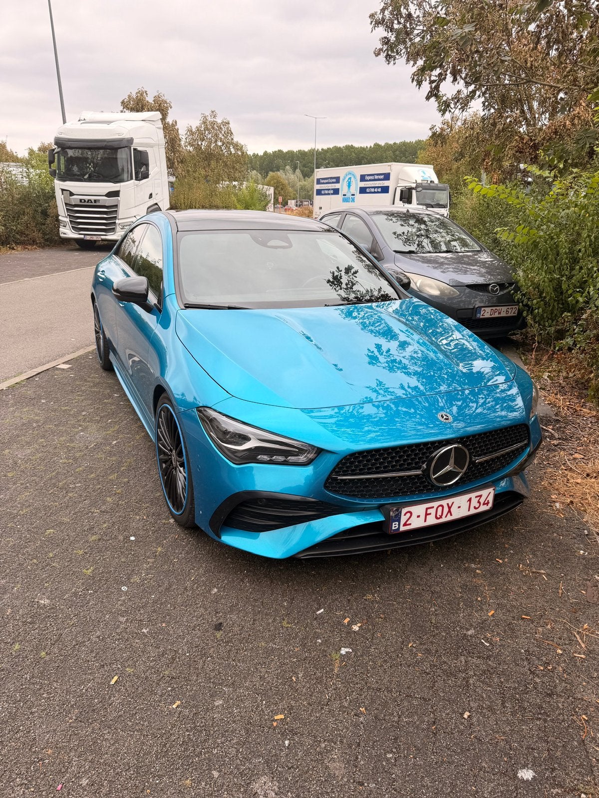 Mercedes cla 180 amg 2024, CLA, Achat, Alcantara, Noir