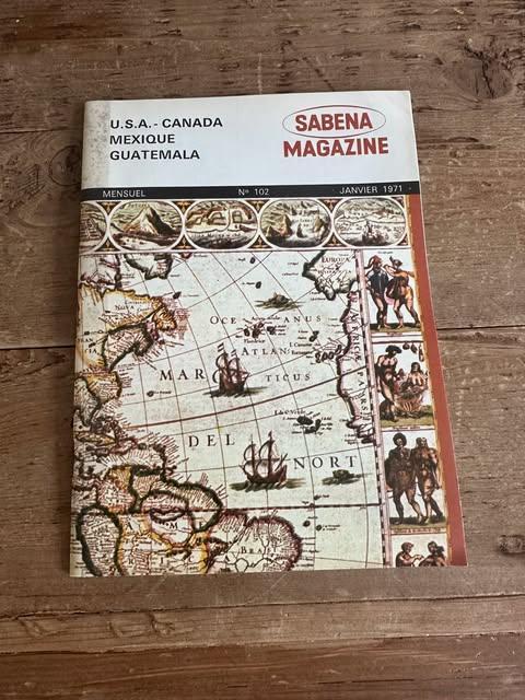 Sabena magazine N 102 janvier 1971 États-Unis, Enlèvement ou Envoi, Sabena, Comme neuf, 1000 BXL