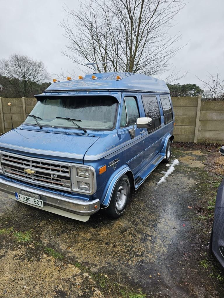 1993 Chevrolet G20 5.7 V8 Gekeurd voor verkoop, Autos, Achat, 2000 kg, 5700 cm³, Particulier