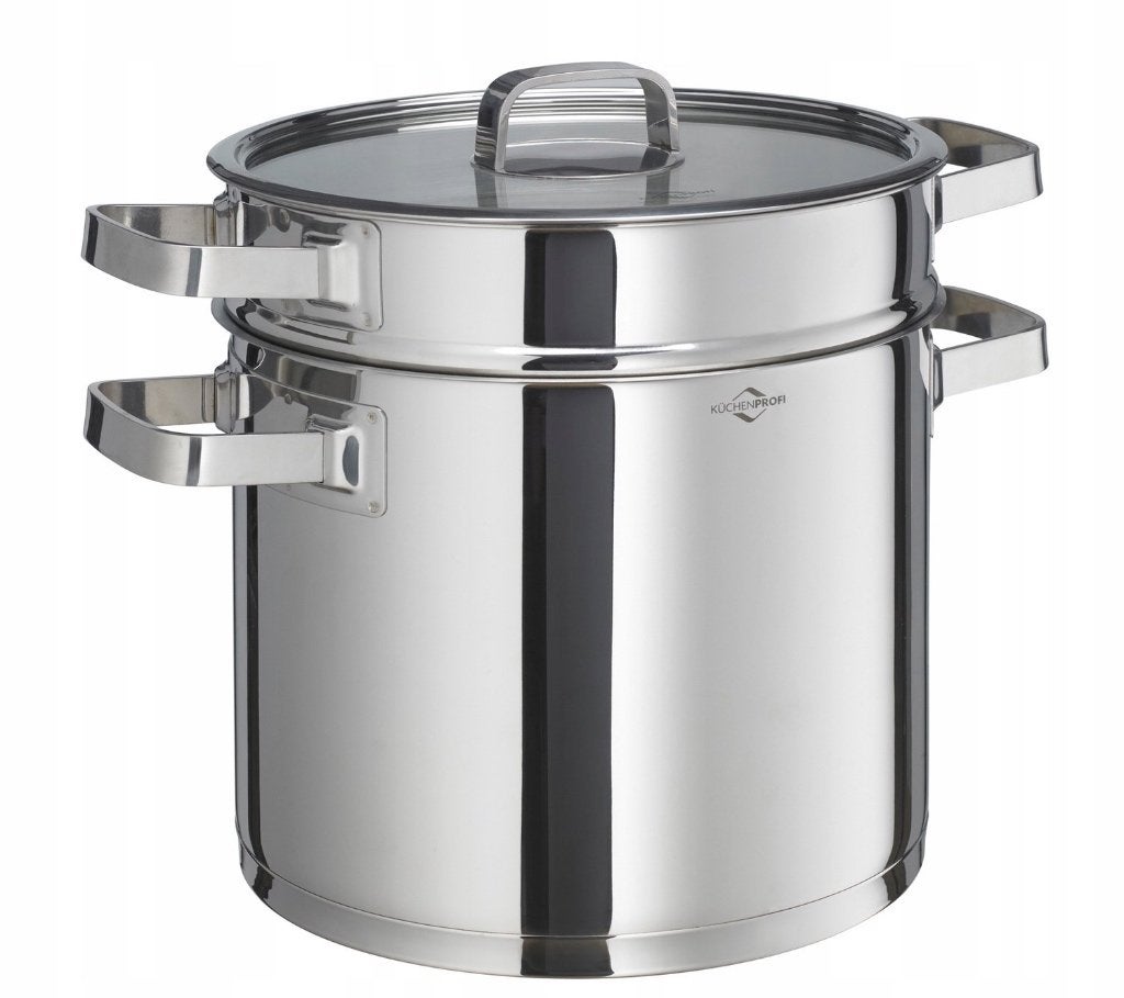Casserole à pâtes, Inox, Comme neuf, Enlèvement, Autres marques