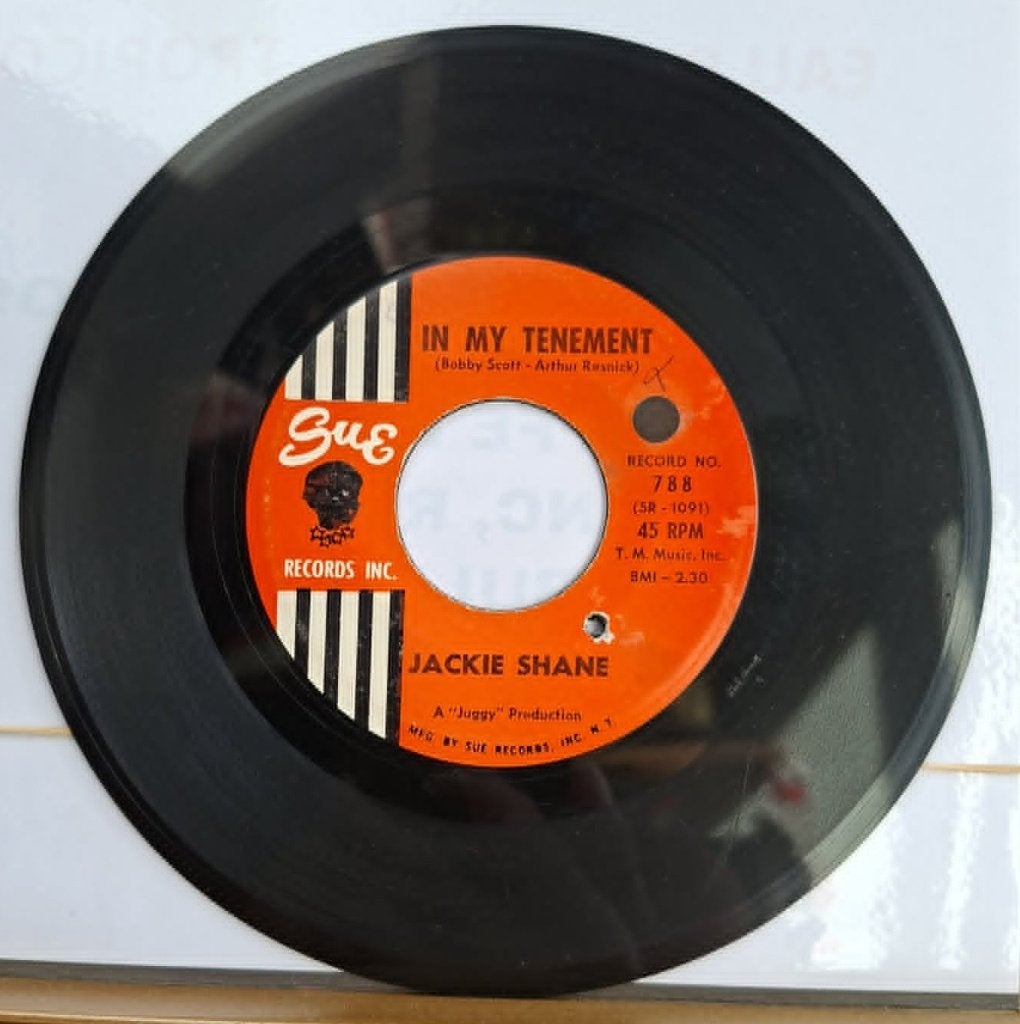 Popcorn Groove/Jackie Shane - In mijn huurkazerne, Cd's en Dvd's, Gebruikt, Originele persing, 7 inch, Ophalen of Verzenden