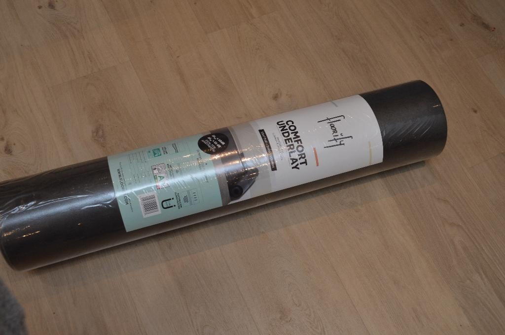 Floorify Comfort Ondervloer 2mm dik 10dB/21dB, Doe-het-zelf en Bouw, Ophalen, Nieuw, Overige materialen, Overige typen