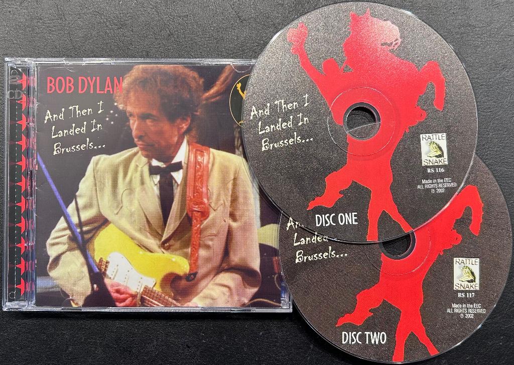BOB DYLAN - And then I landed in Brussels (28/4/2002, 2CD ), Envoi, Comme neuf, Pop rock