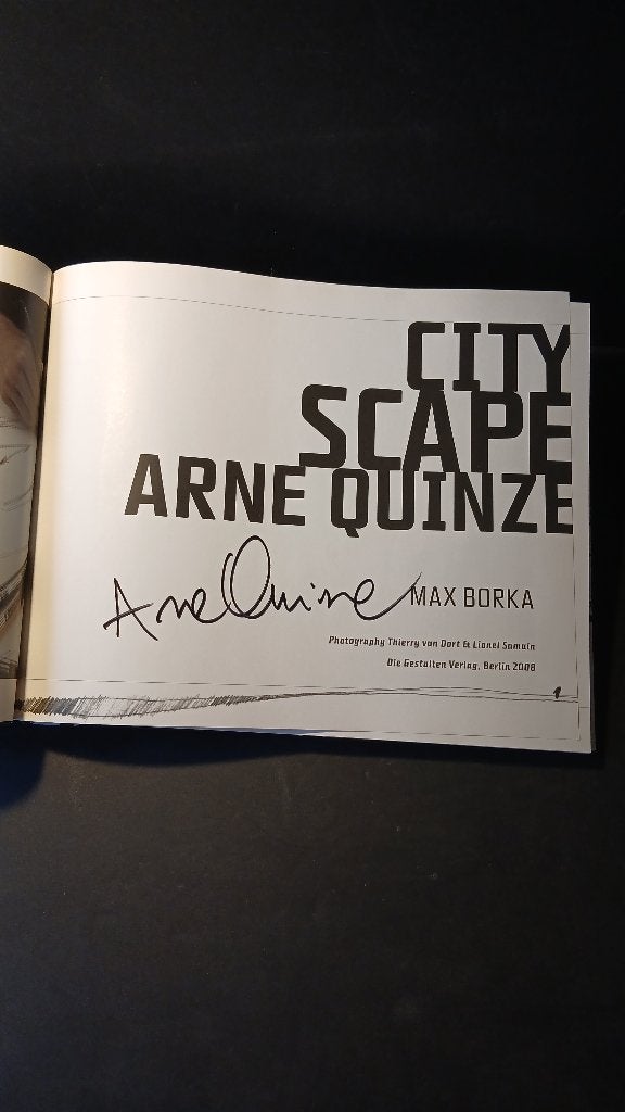 Arne Quinze, city scape,  gesineerd, Enlèvement, Comme neuf, Autres sujets/thèmes