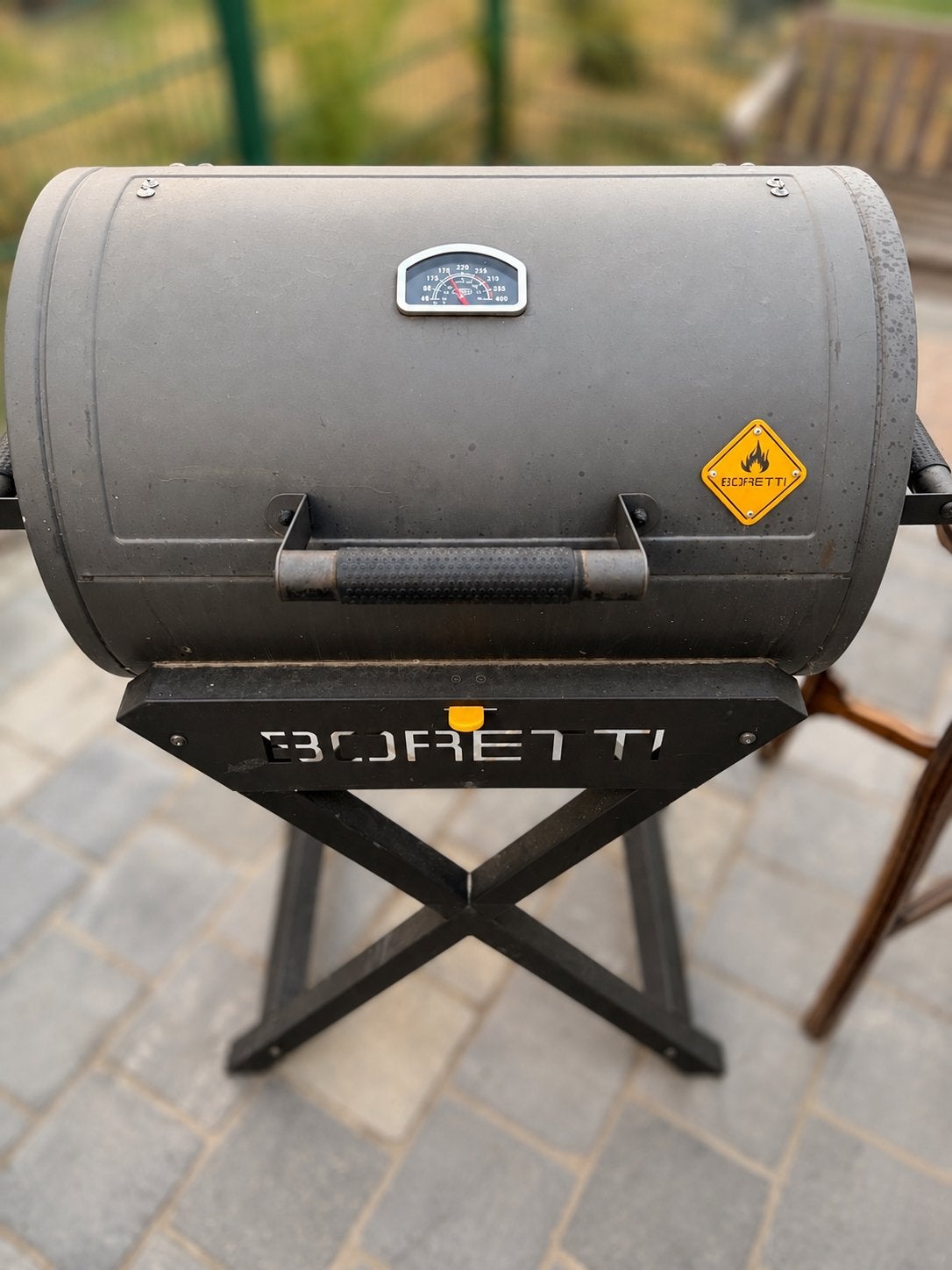 boretti bbq tekoop, Tuin en Terras, Houtskoolbarbecues, Ophalen, Zo goed als nieuw
