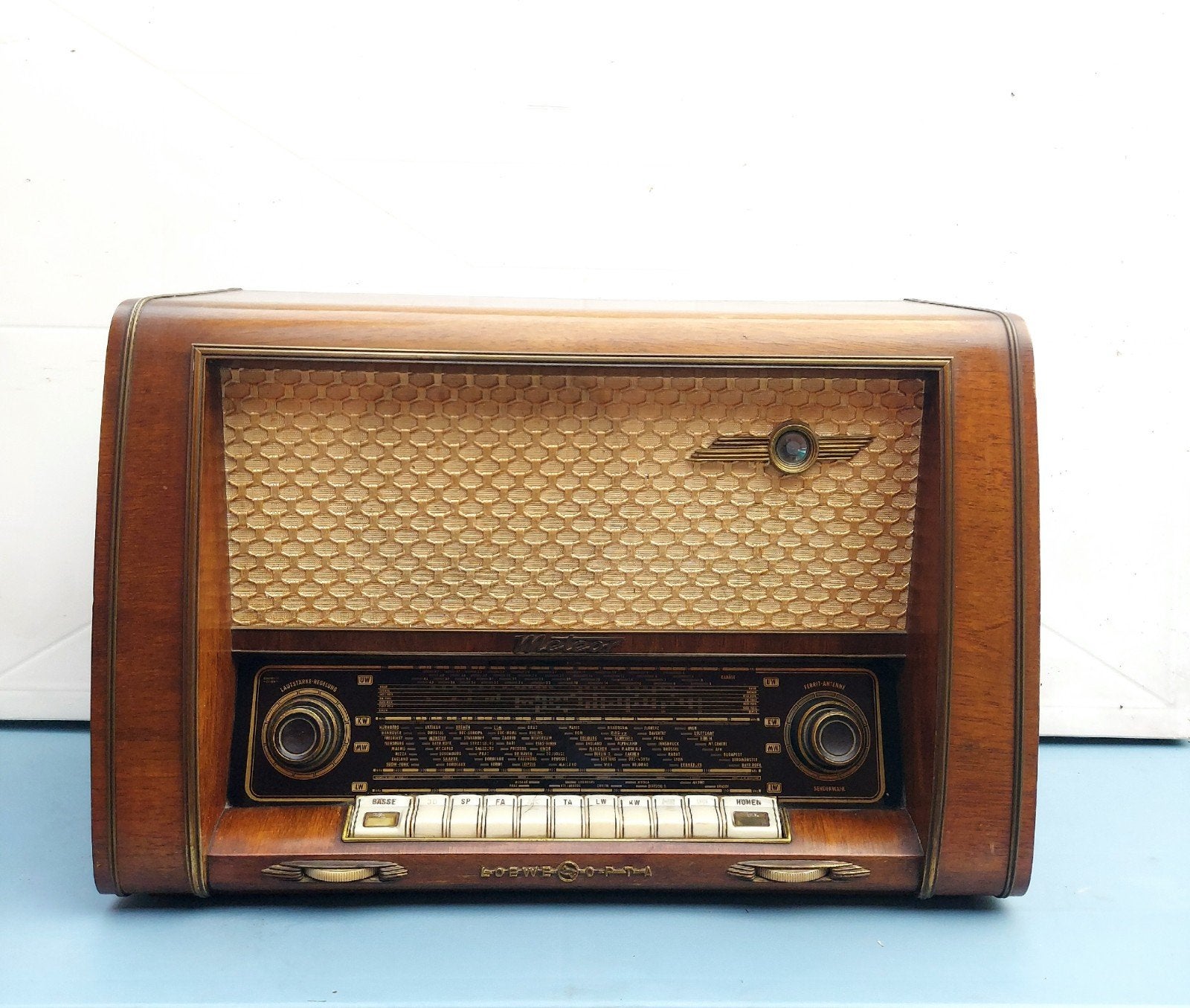 Radio TSF Vintage Loewe Opta "Meteor Plastik" Type 781W (195, Antiquités & Art, Antiquités | TV & Hi-Fi, Enlèvement