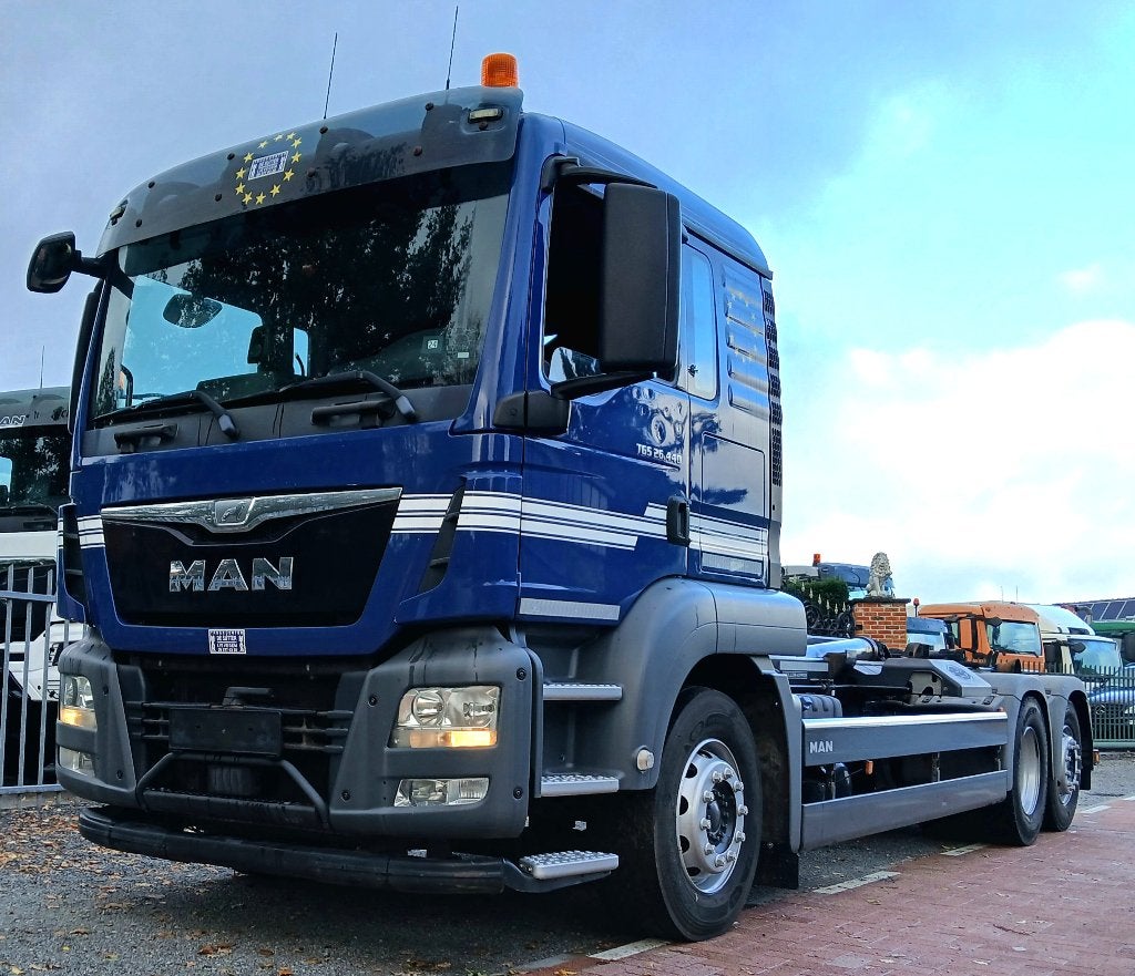Merk MAN TGS 26.440 6x2 met containersysteem id 24, Autos, Achat, Euro 6, Entreprise, Boîte manuelle