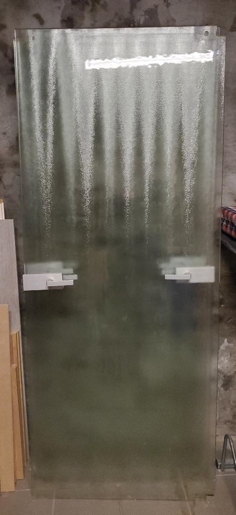 200/83 doorschijnende glazen deuren, Ophalen, Gebruikt, 80 tot 120 cm, Overige typen