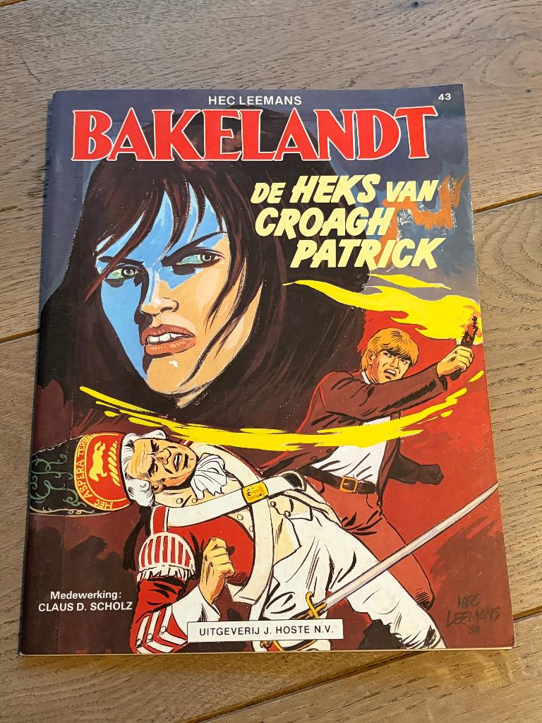 Bakelandt - 43 - De heks van Croagh Patrick, Eén stripboek, Ophalen of Verzenden, Gelezen, Hec Leemans