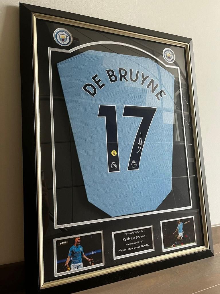 Gesigneerd truitje van Kevin De Bruyne - Manchester City, Enlèvement ou Envoi, Neuf, Maillot