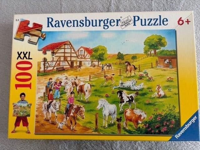 Puzzel boerderij Ravensburger, Ophalen, Meer dan 50 stukjes, Zo goed als nieuw, 6 jaar of ouder