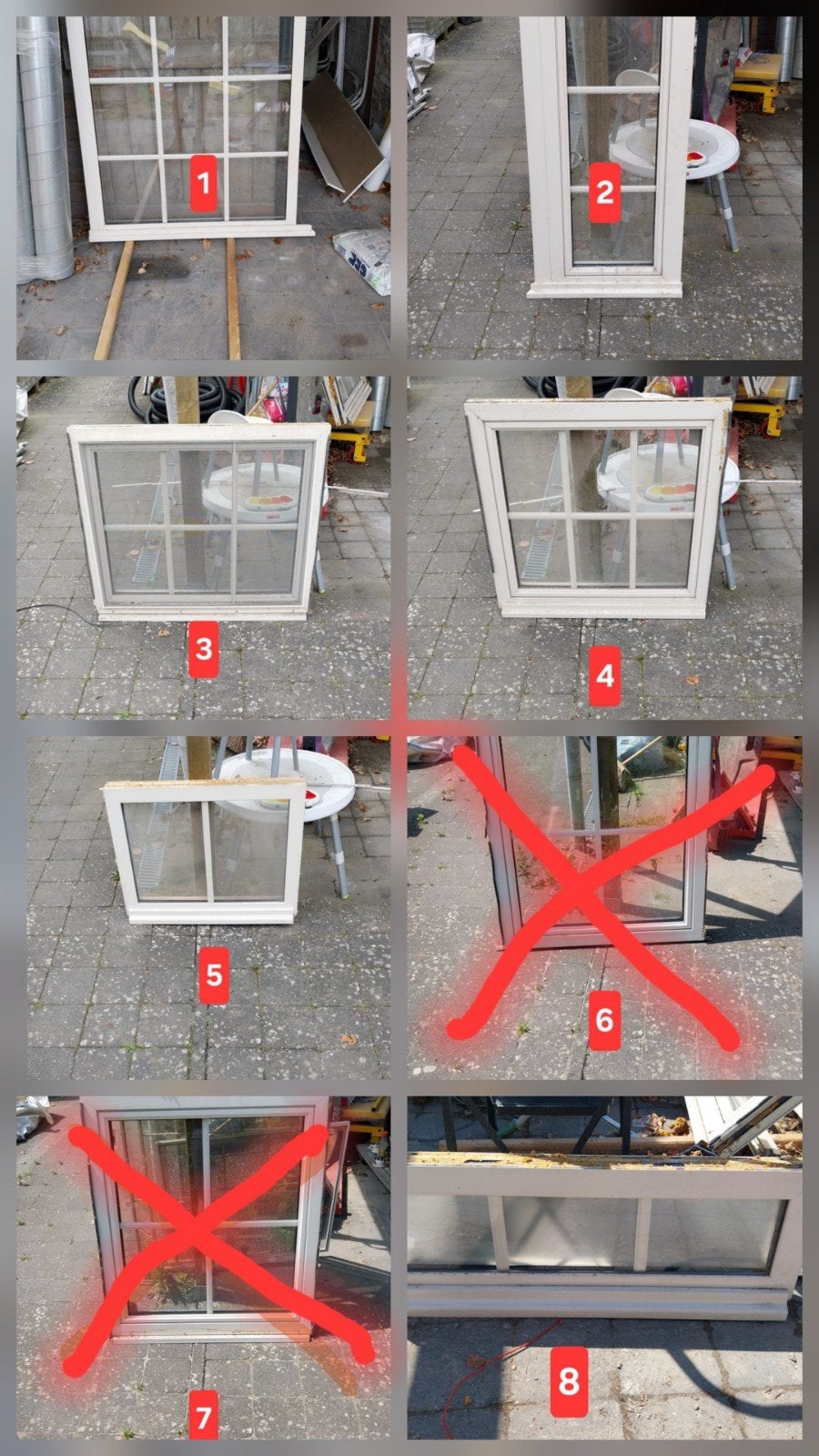 Landelijke ramen dubbele beglazing aluminium Profel, Doe-het-zelf en Bouw, Ophalen