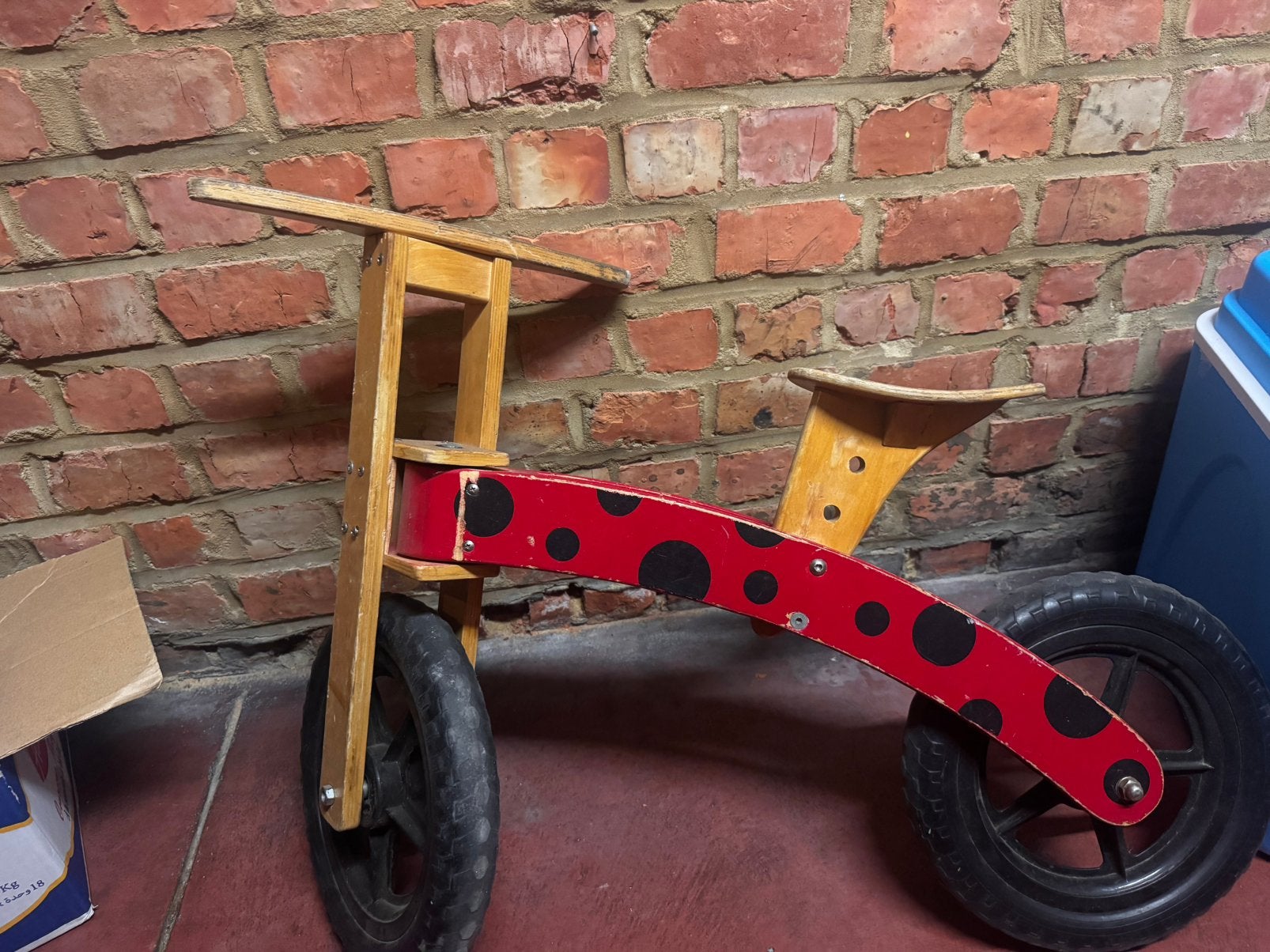 Velo en bois, Enlèvement, Utilisé
