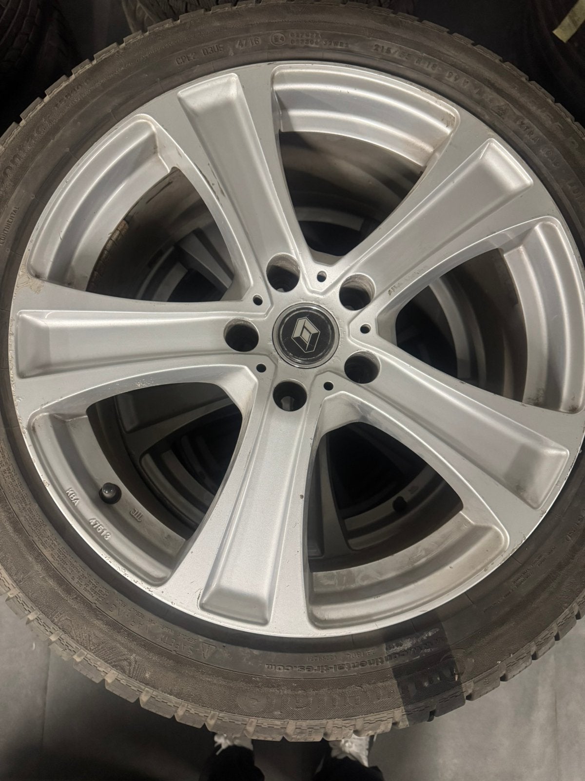 4 MOTEC 18" 5x114.3 ET40 velgen + winterbanden, Ophalen, 18 inch, Winterbanden, Band(en)